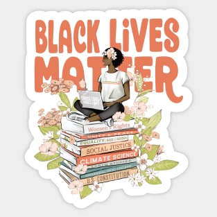 Black Lives Matter - Woman Power Sticker